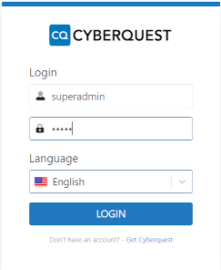 Username Password